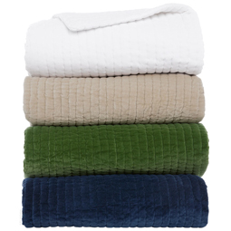 Cotton Velvet Coverlet