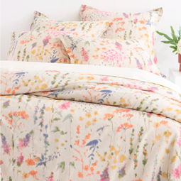 Pressed Flowers Duvet Cover