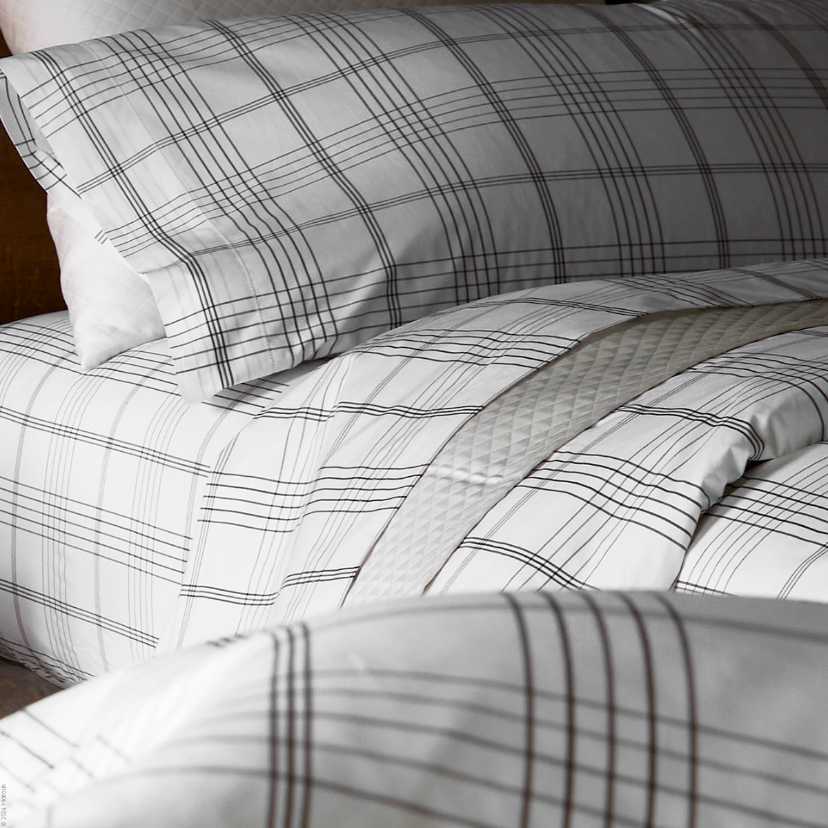 August Plaid Percale August Plaid Percale