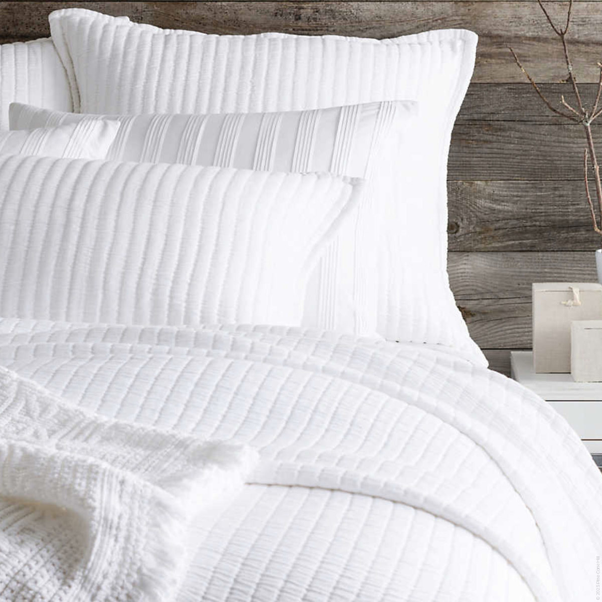 Boyfriend Matelassé Coverlet