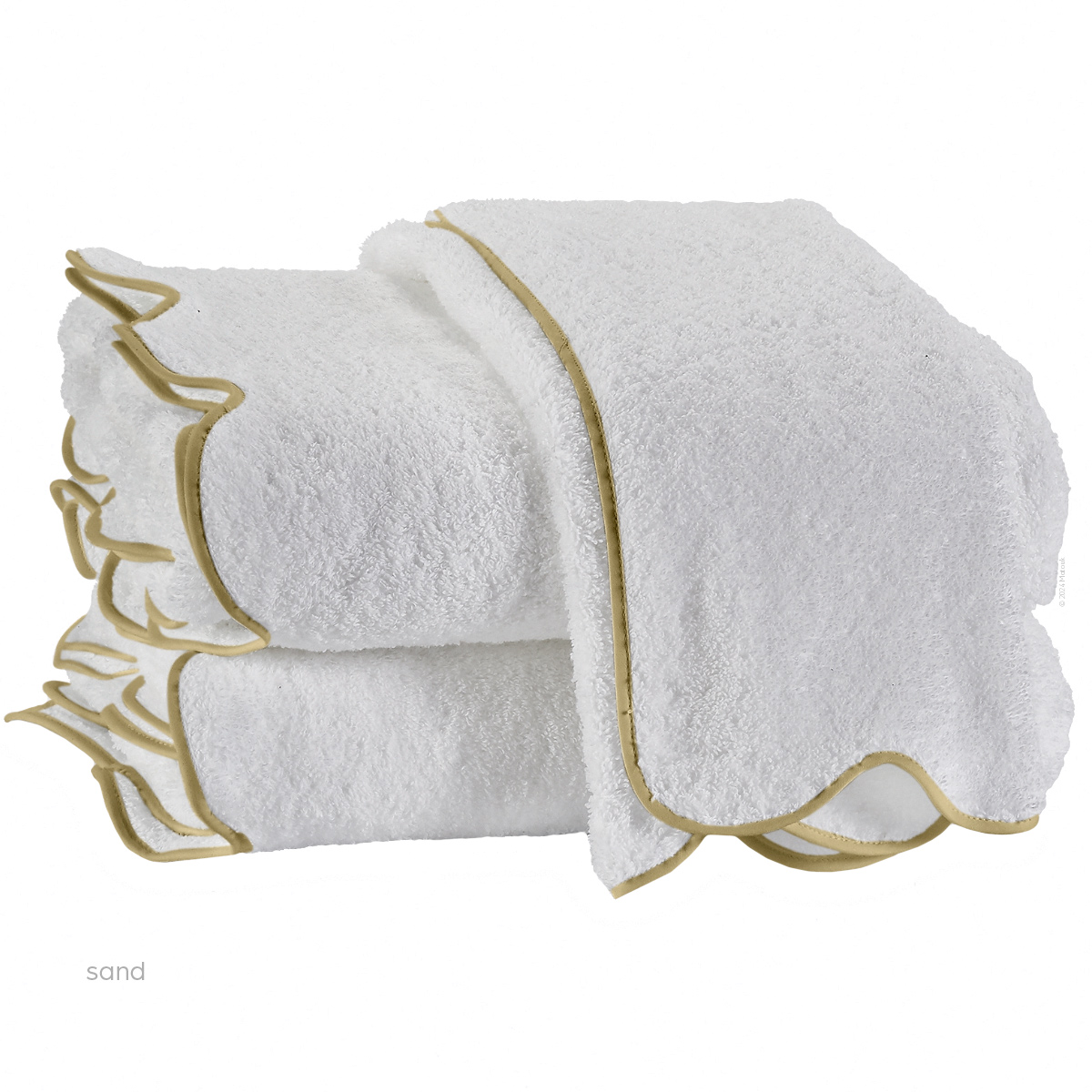 Cairo Scallop Towels & Mats Cairo Scallop Towels & Mats