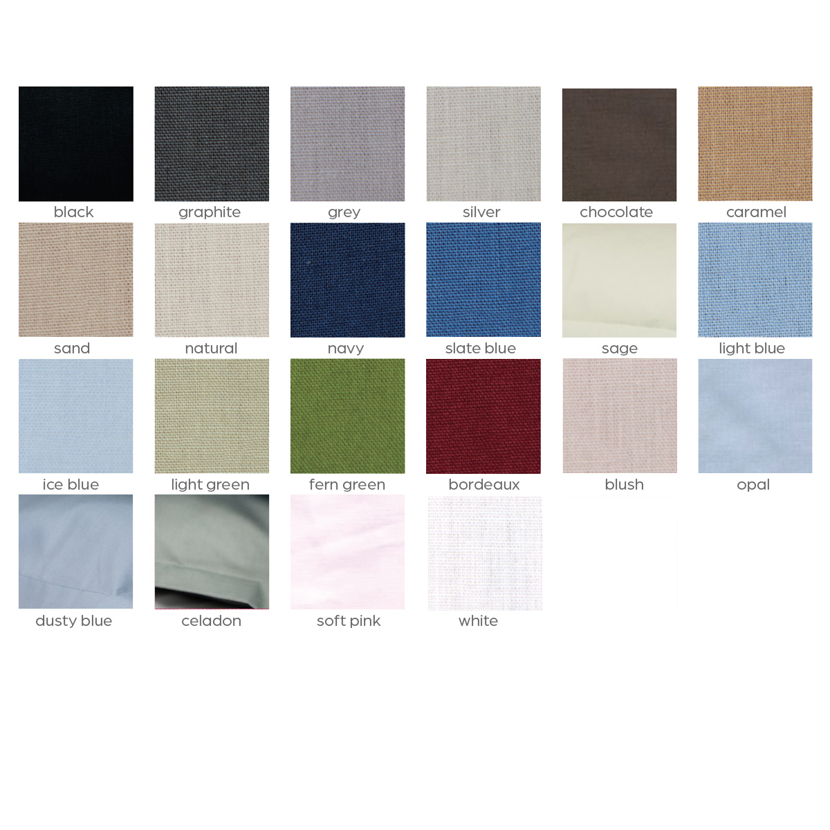 CAMILLA solid percale