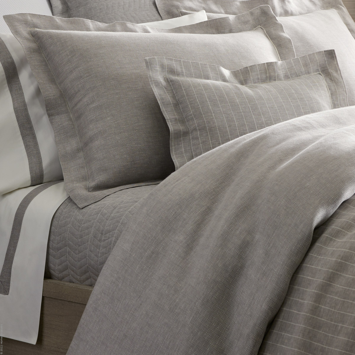 Chester Herringbone Linen