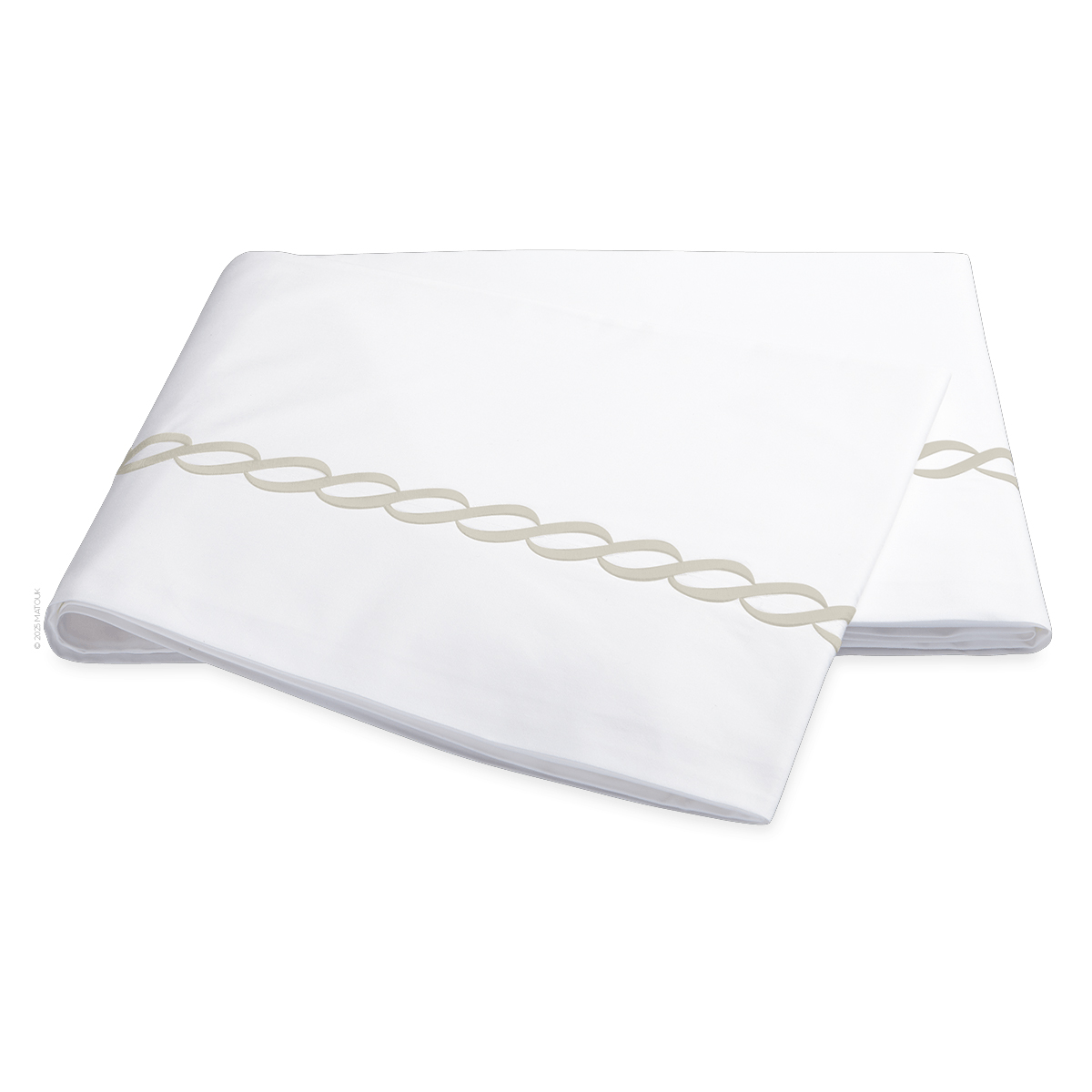 Classic Chain Percale Almond