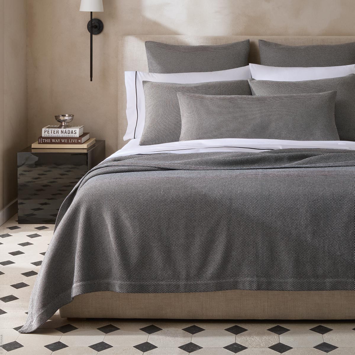 Jackson Check Coverlet