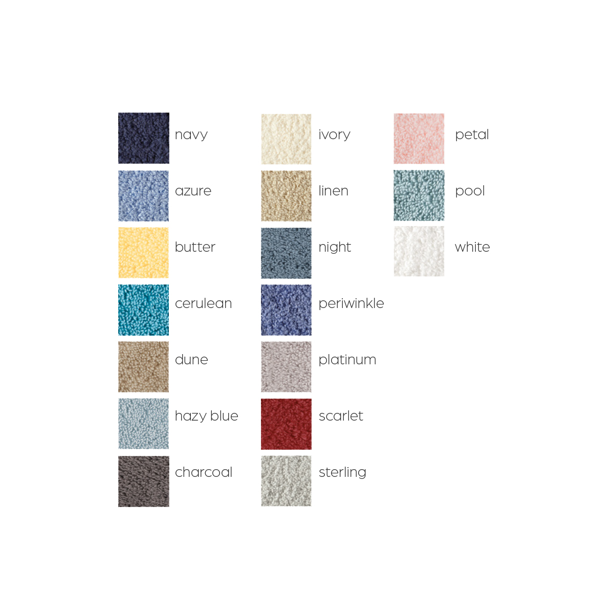 Milagro Towels & Mat