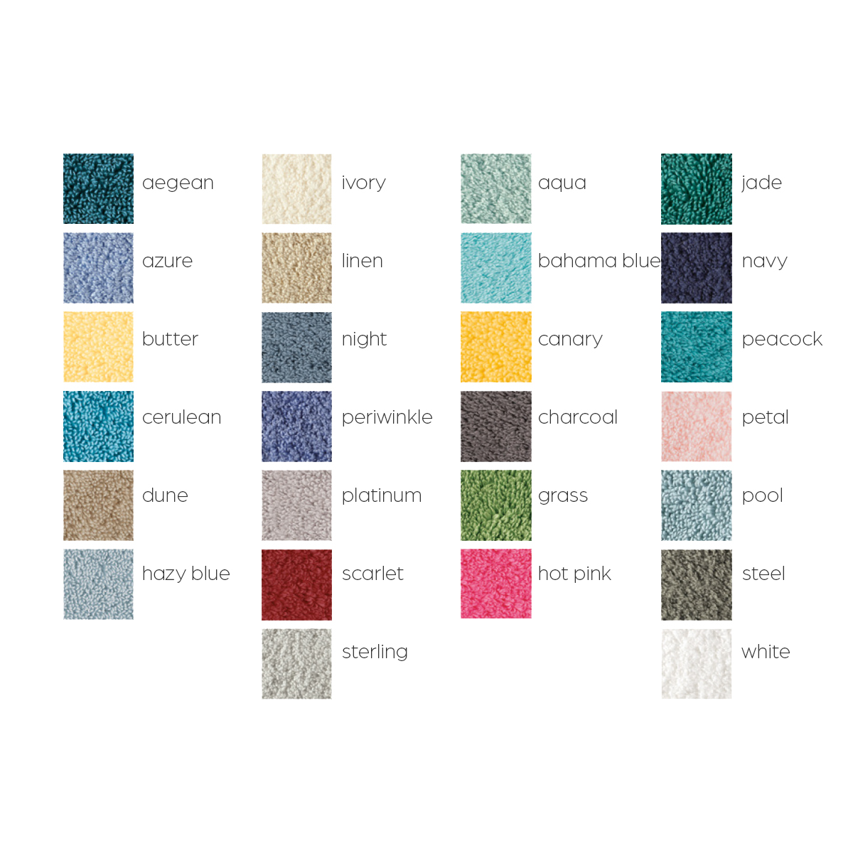 Milagro Towels & Mat