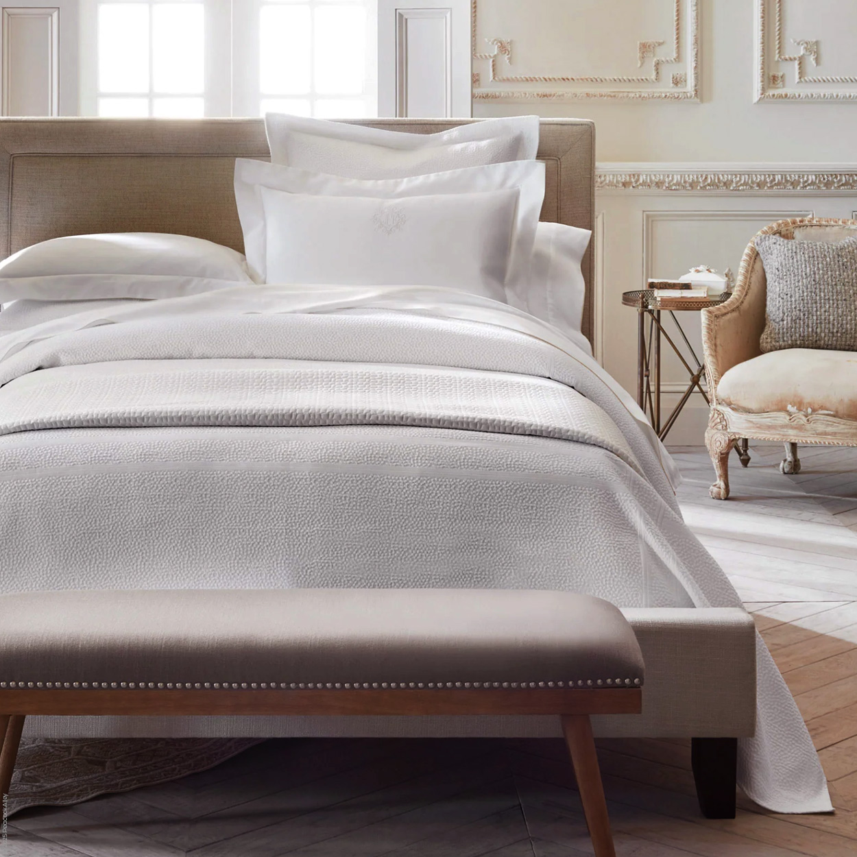 Montauk Matelassé Coverlet