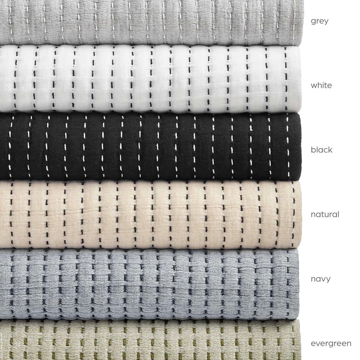 Pick Stitch Matelassé Coverlet