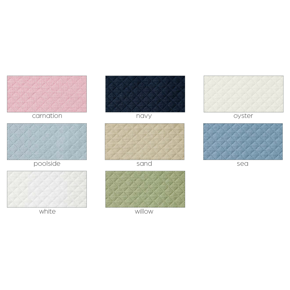 Rombo Matelassé Coverlet