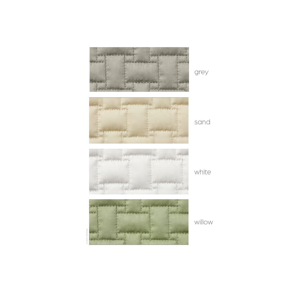 Sampietrini Quilted Coverlet