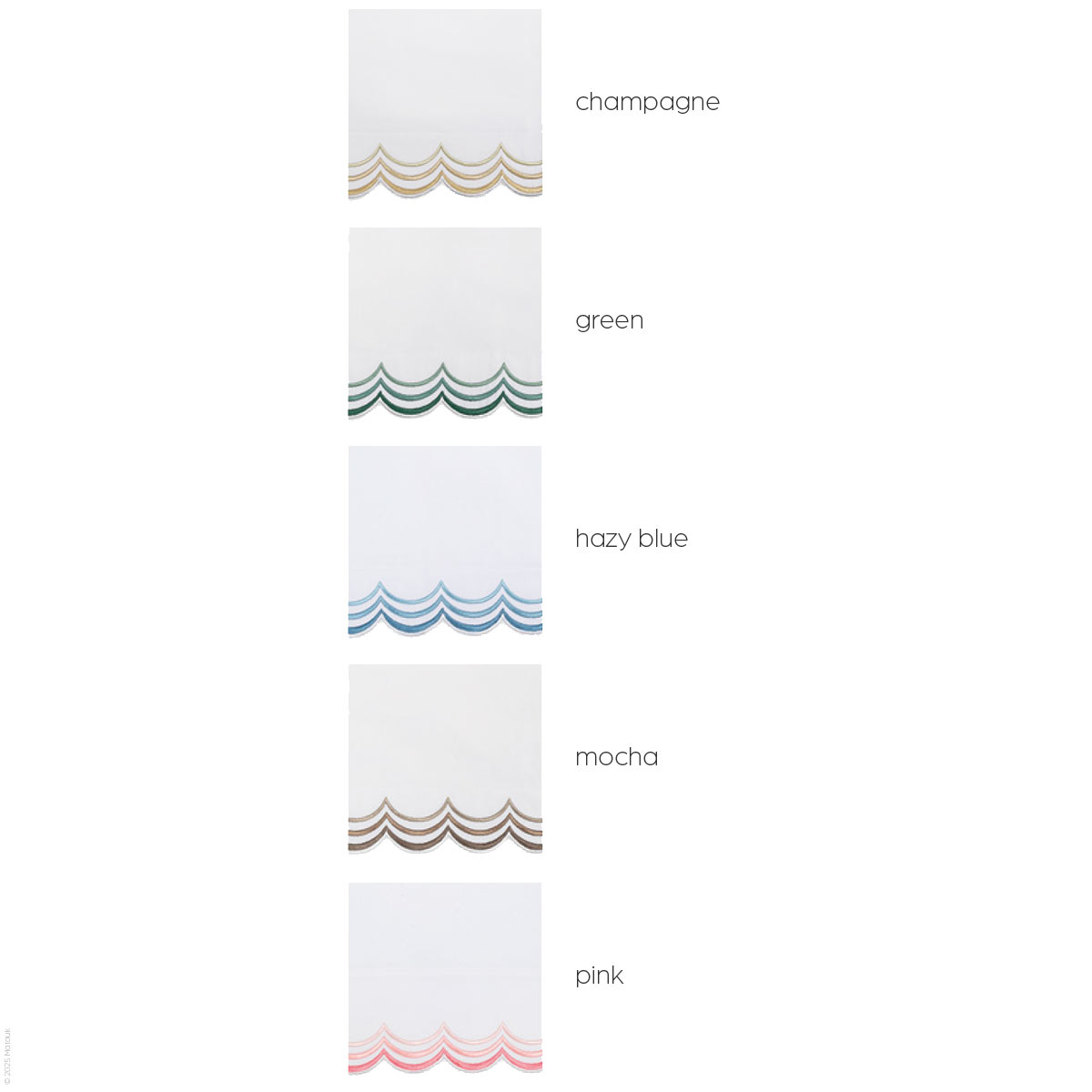 Stella Scalloped Percale Stella Scalloped Percale