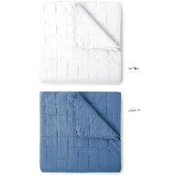 Four Square Quilted Coverlet