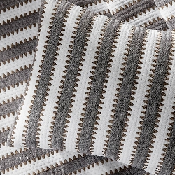 Apollo Stripe Matelassé Coverlet