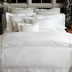 Classic Chain Percale Almond