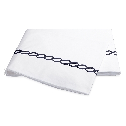 Classic Chain Percale Navy