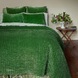 Cotton Velvet Coverlet