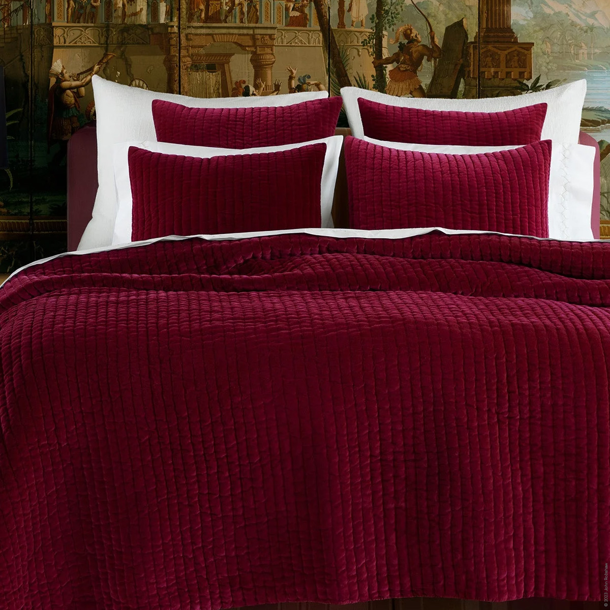 Velvet Berry Coverlet