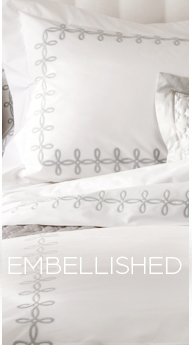 embellished, sheet, flat, fitted, embroidery, tape