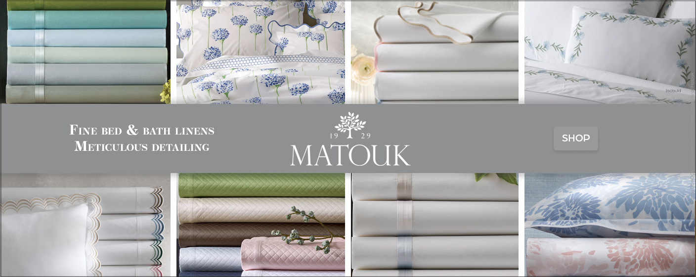 Fine Bed & Bath Linens Meticulous Detailing