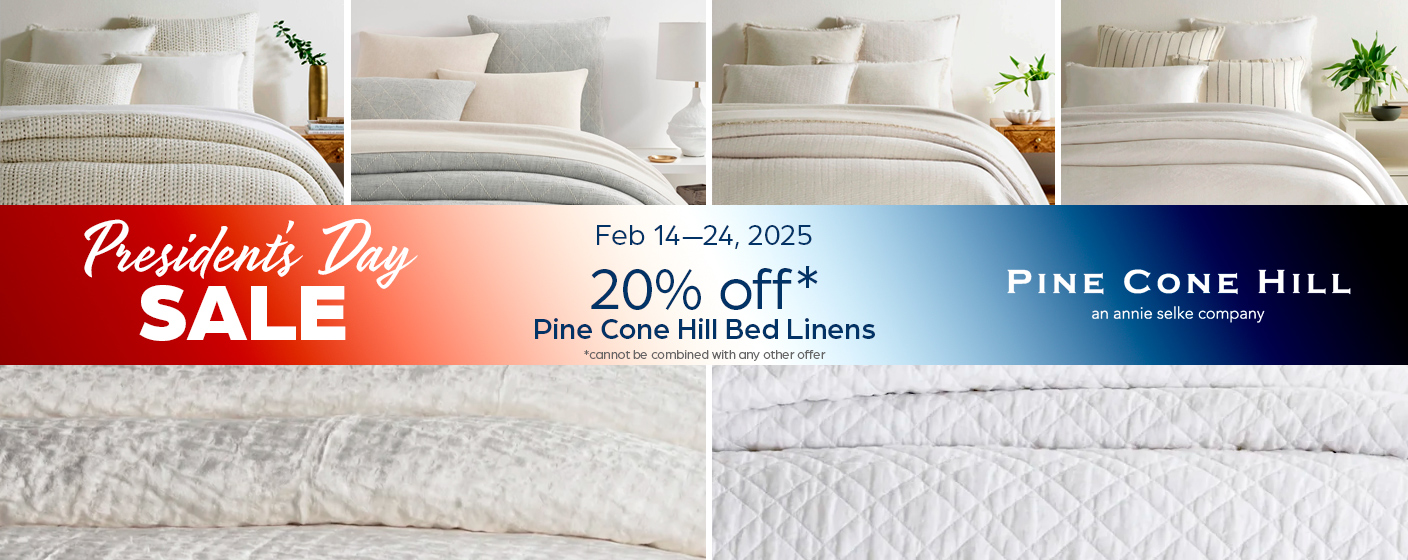 20% off Pine Cone Hill Bed Linens