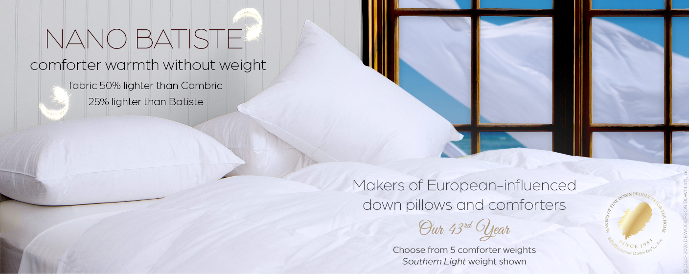 European-influenced Down Products