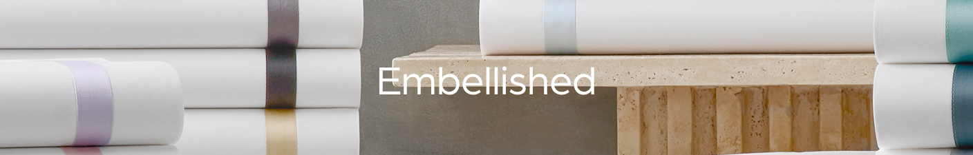 Embellished Bed Sheets  banner