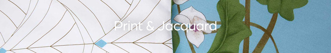 Print & Jacquard Bed Sheets banner