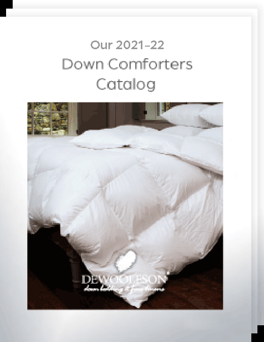 Our 2020-21 Down Comforters Catalog