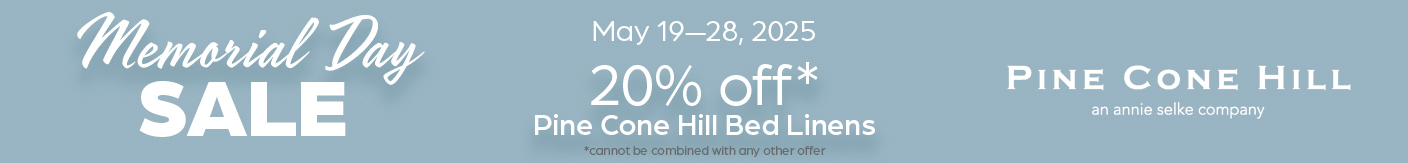 Pine Cone Hill Bed Linens banner