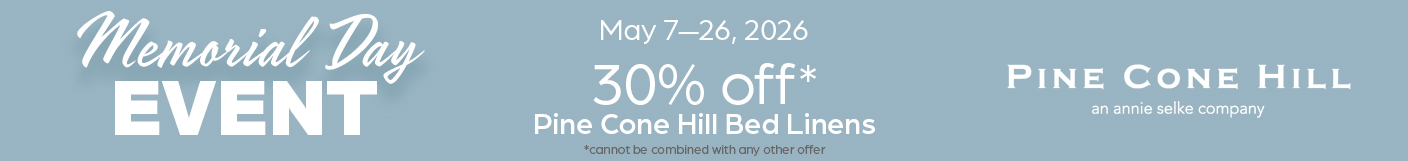 Pine Cone Hill Bed Linens banner