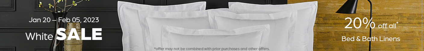 Yves Delorme Bed Linens banner