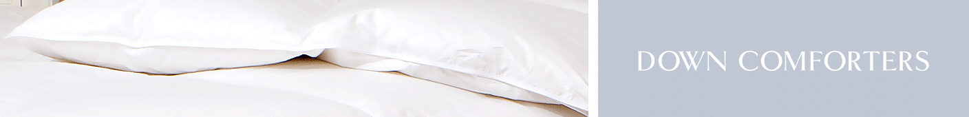 DEWOOLFSON Down Comforters banner DEWOOLFSON Down Comforters banner
