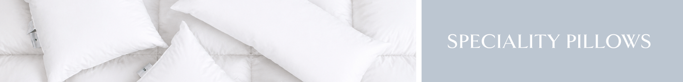 DEWOOLFSON Specialty Pillows banner